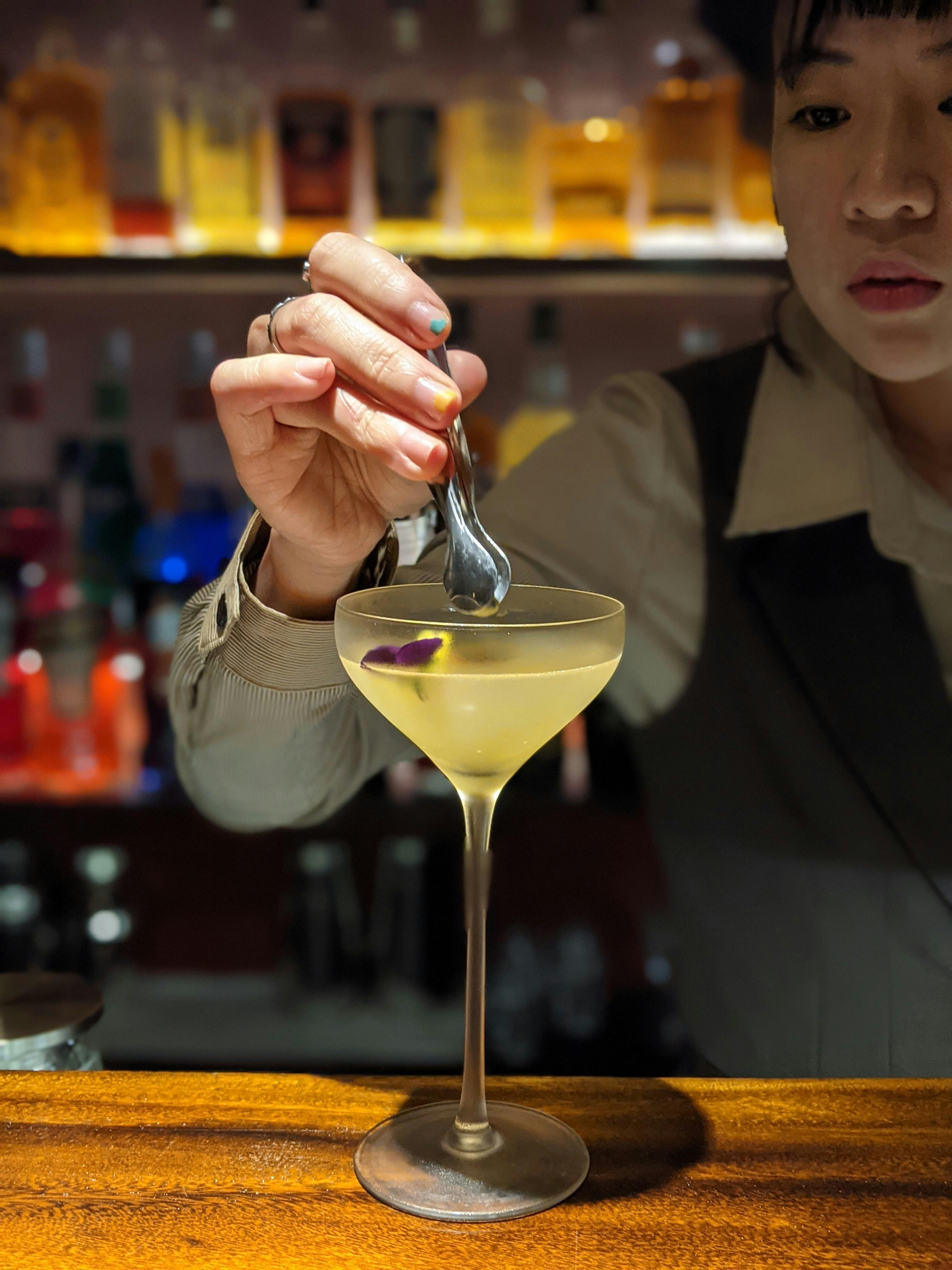 Bartender Preparing Cocktail
