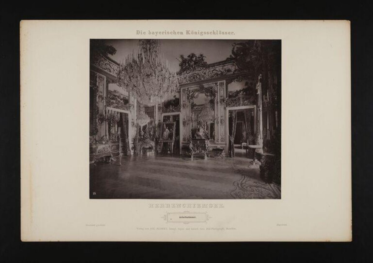 Bavarian Royal Castle Interior Photo