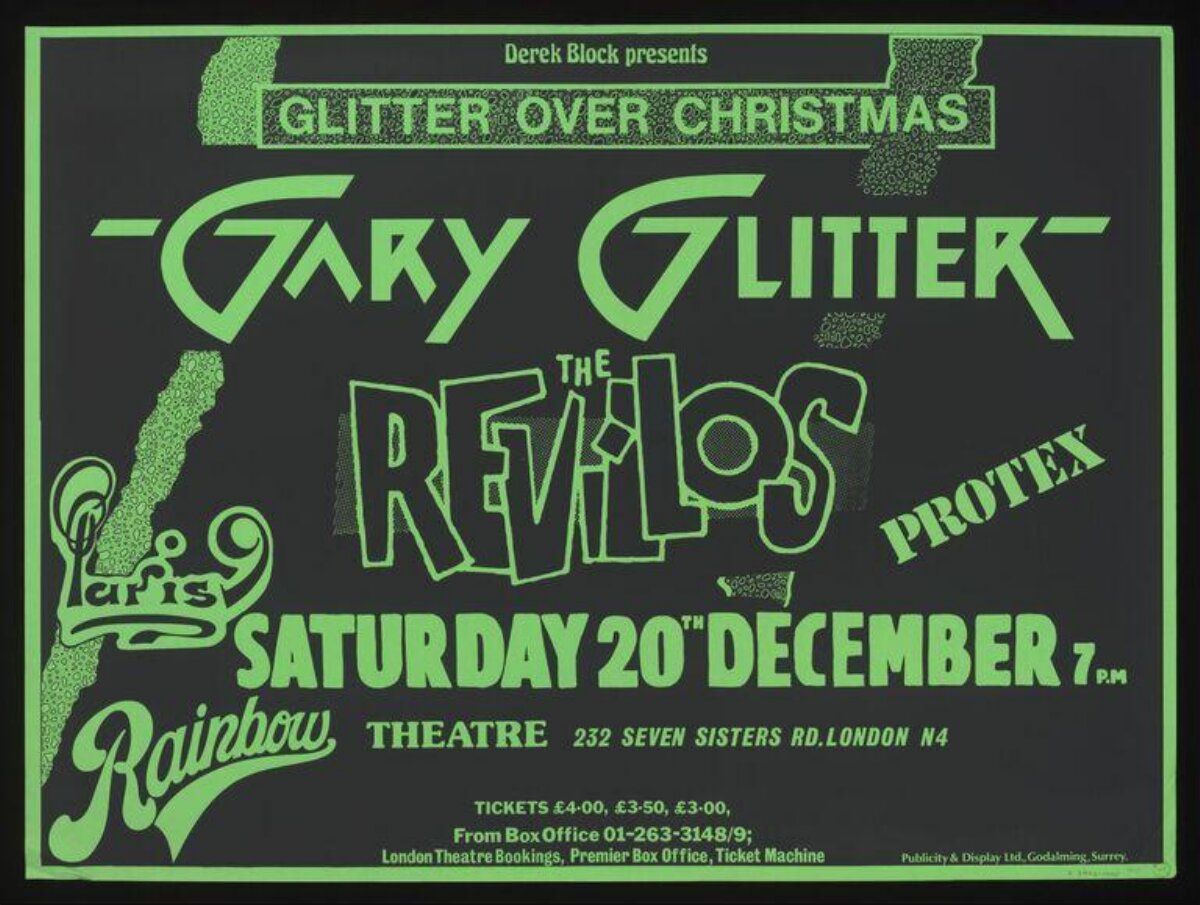 Glitter Over Christmas Concert Poster