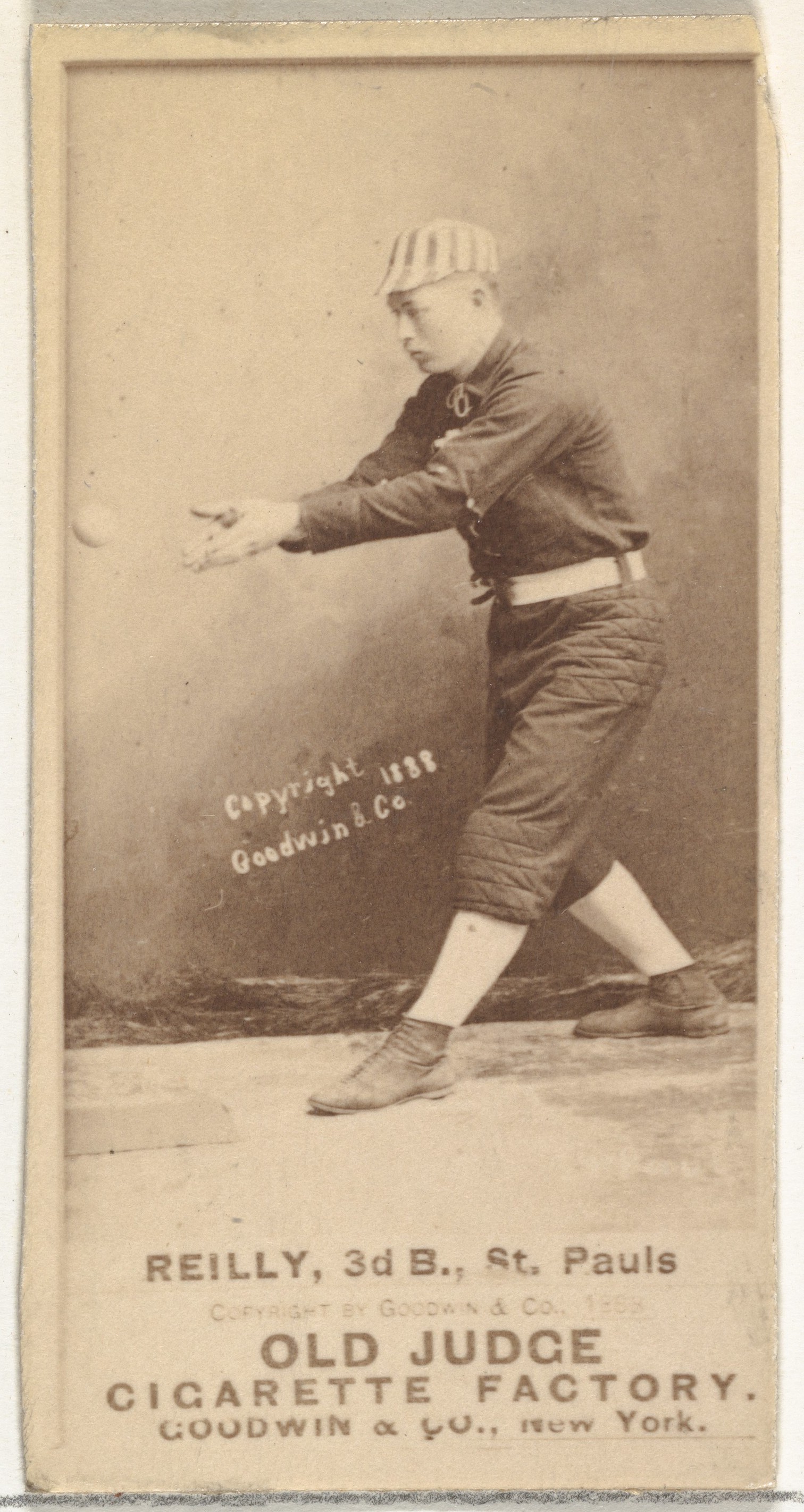 1888 Old Judge Baseball Cigarette Card