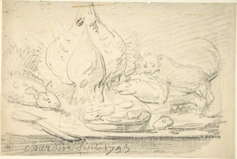 1753 Still Life Pencil Sketch