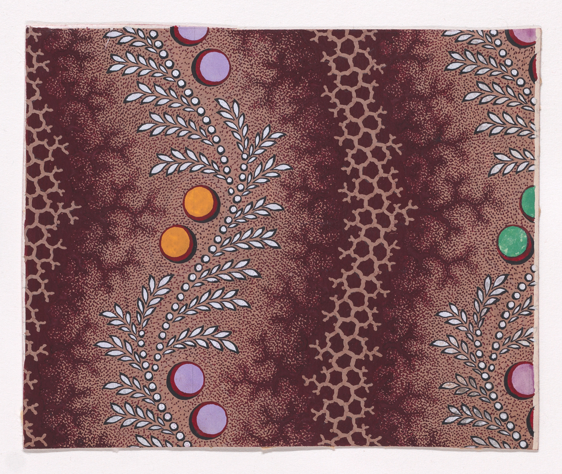 Vintage Decorative Textile Pattern