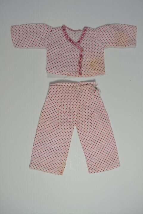 Red Polka Dot Baby Two-Piece Outfit