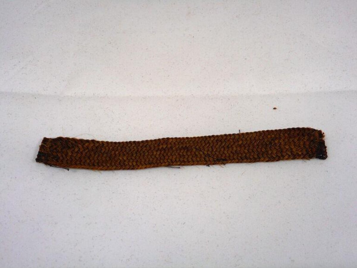 Brown Woven Strap