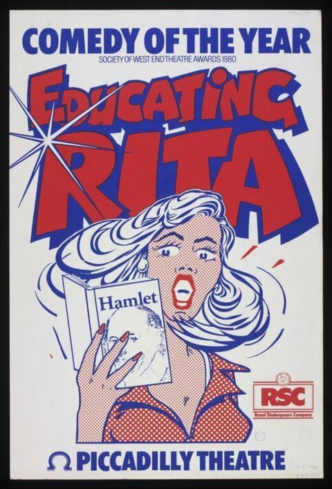 Educating Rita Theatre Poster