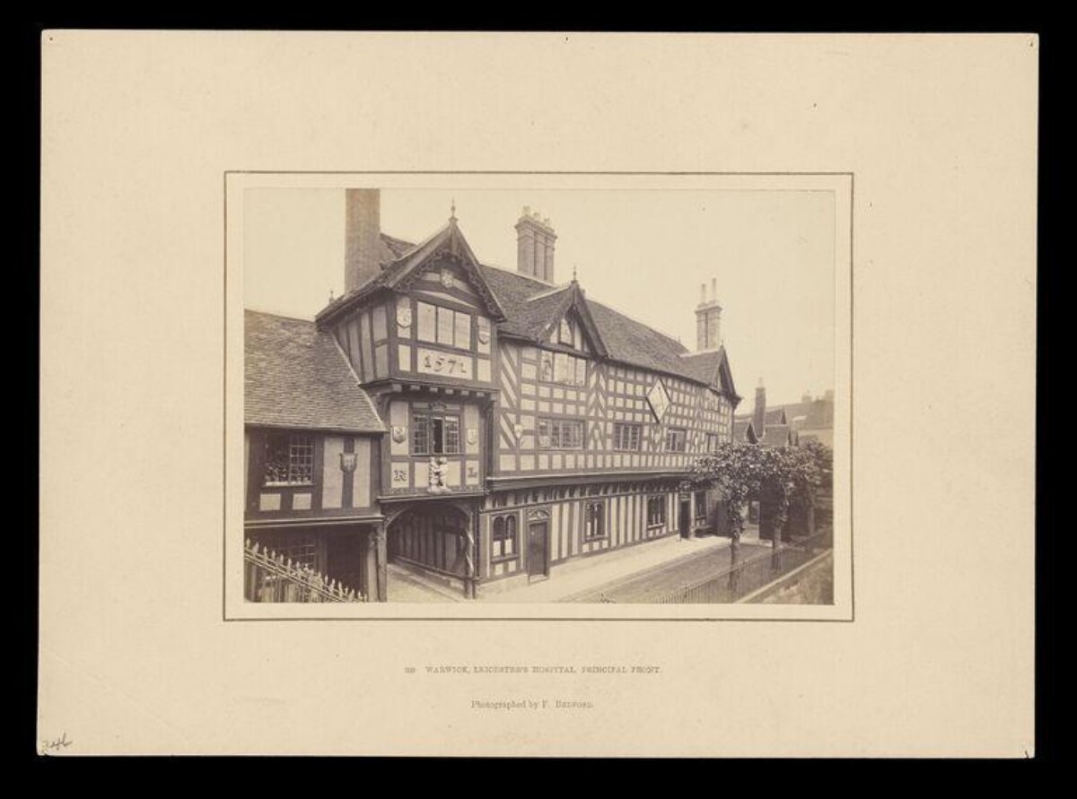 Leicester's Hospital Warwick Principal Facade
