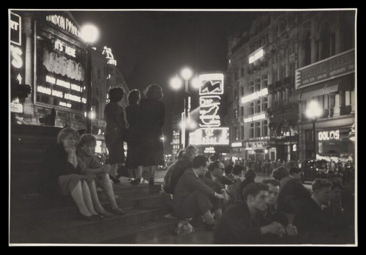 London Night Street Scene