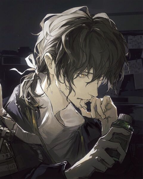 Anime Male Character Portrait
