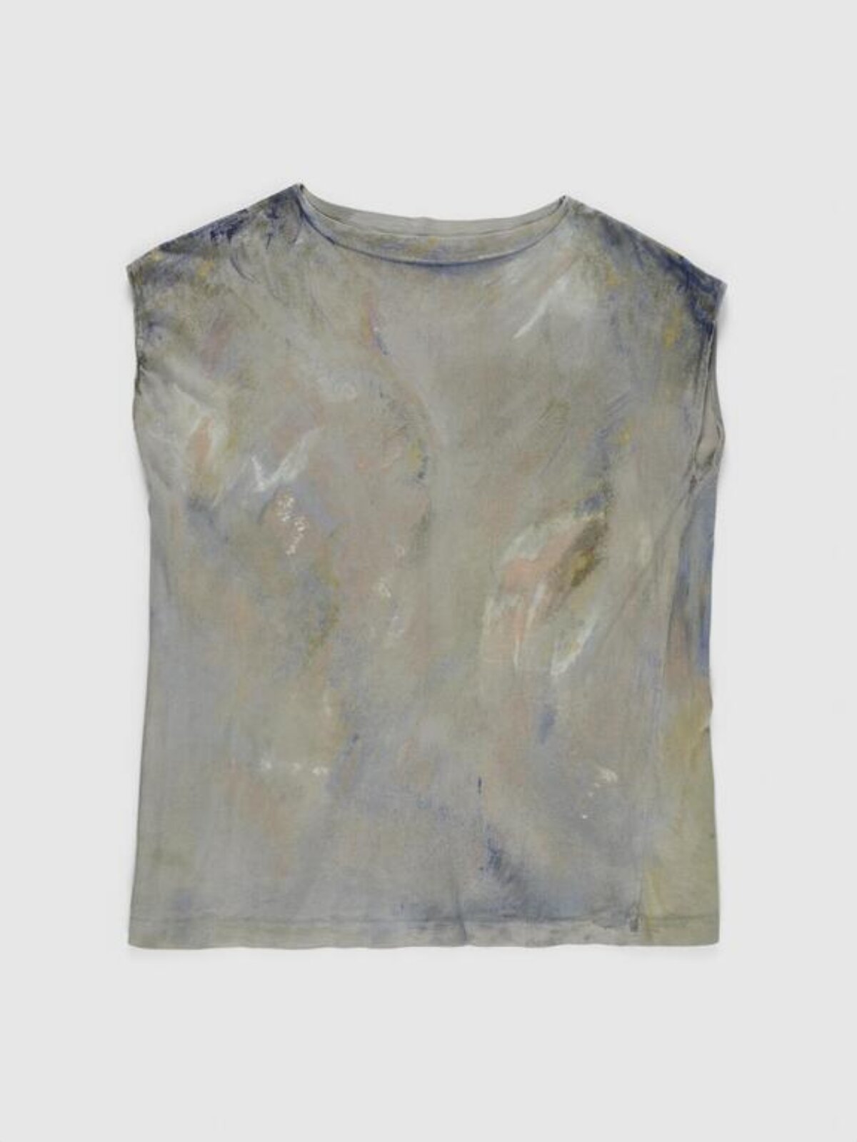 Tie-dyed Sleeveless T-shirt