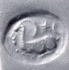 Intaglio Seal Engraved with Ram