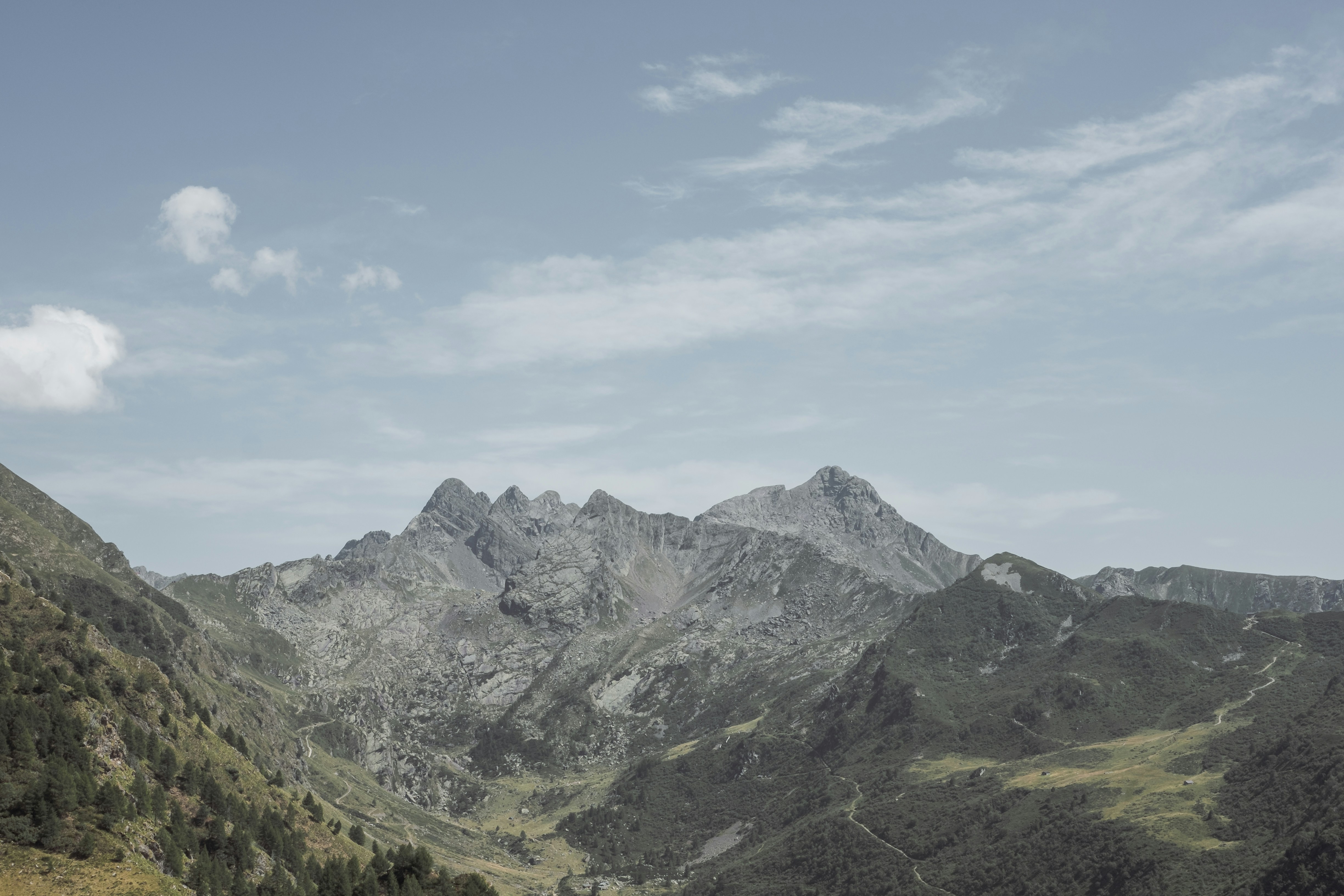 Rocky Mountain Valley Landscape