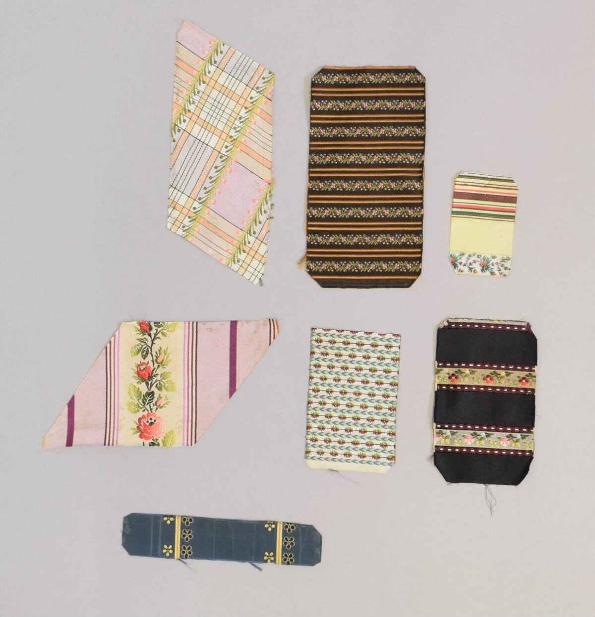 Assorted Vintage Fabric Swatches