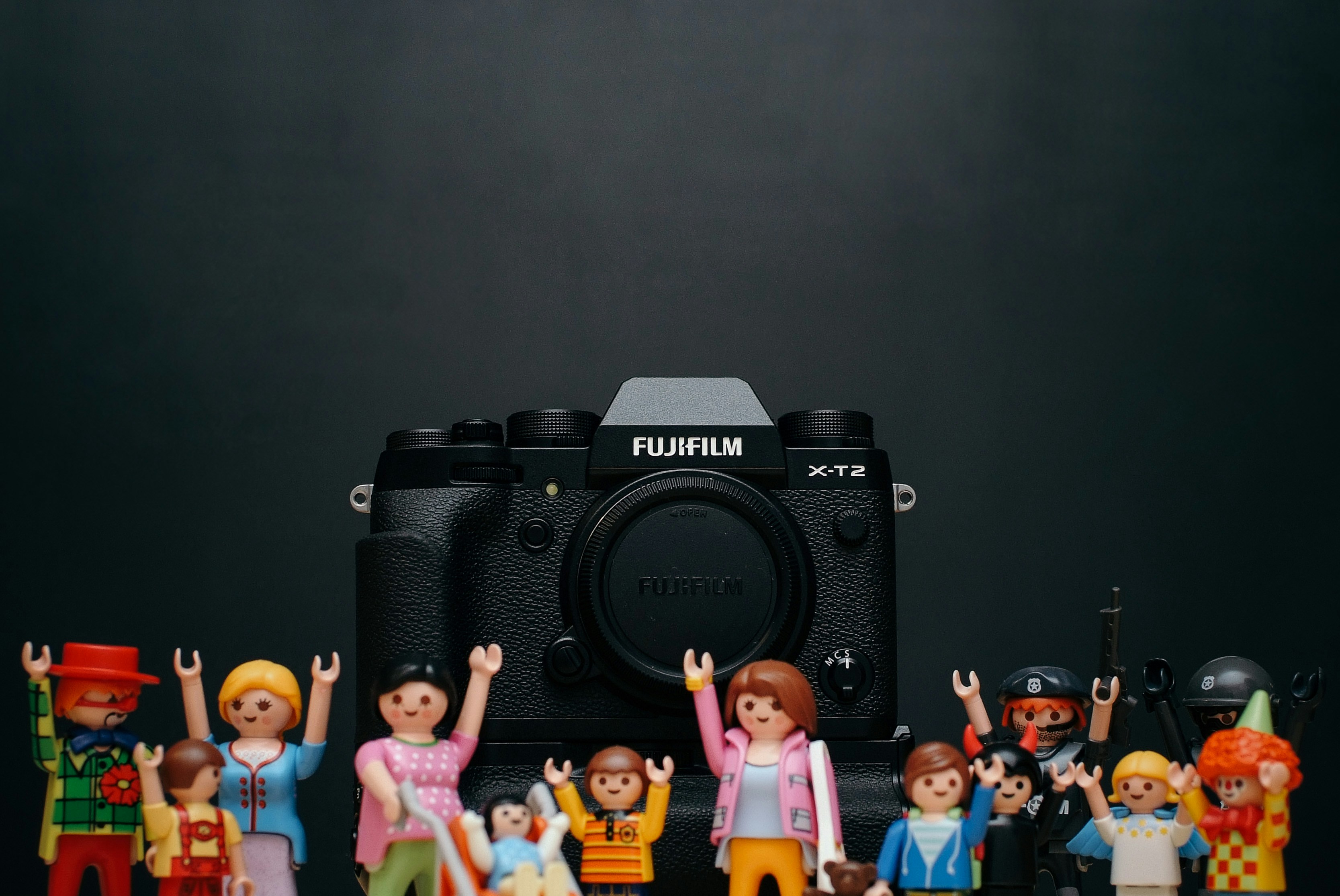 Fujifilm X-T2 With Playmobil Figures