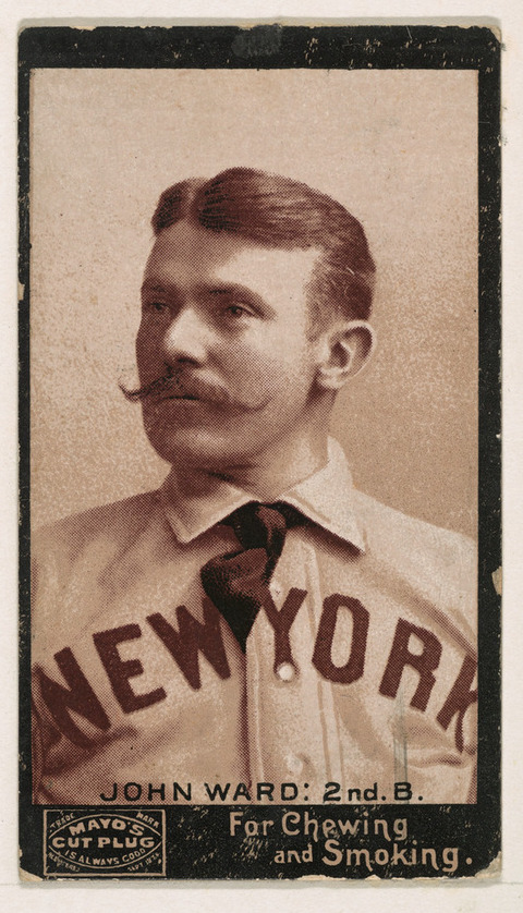Vintage John Ward New York Baseball Card