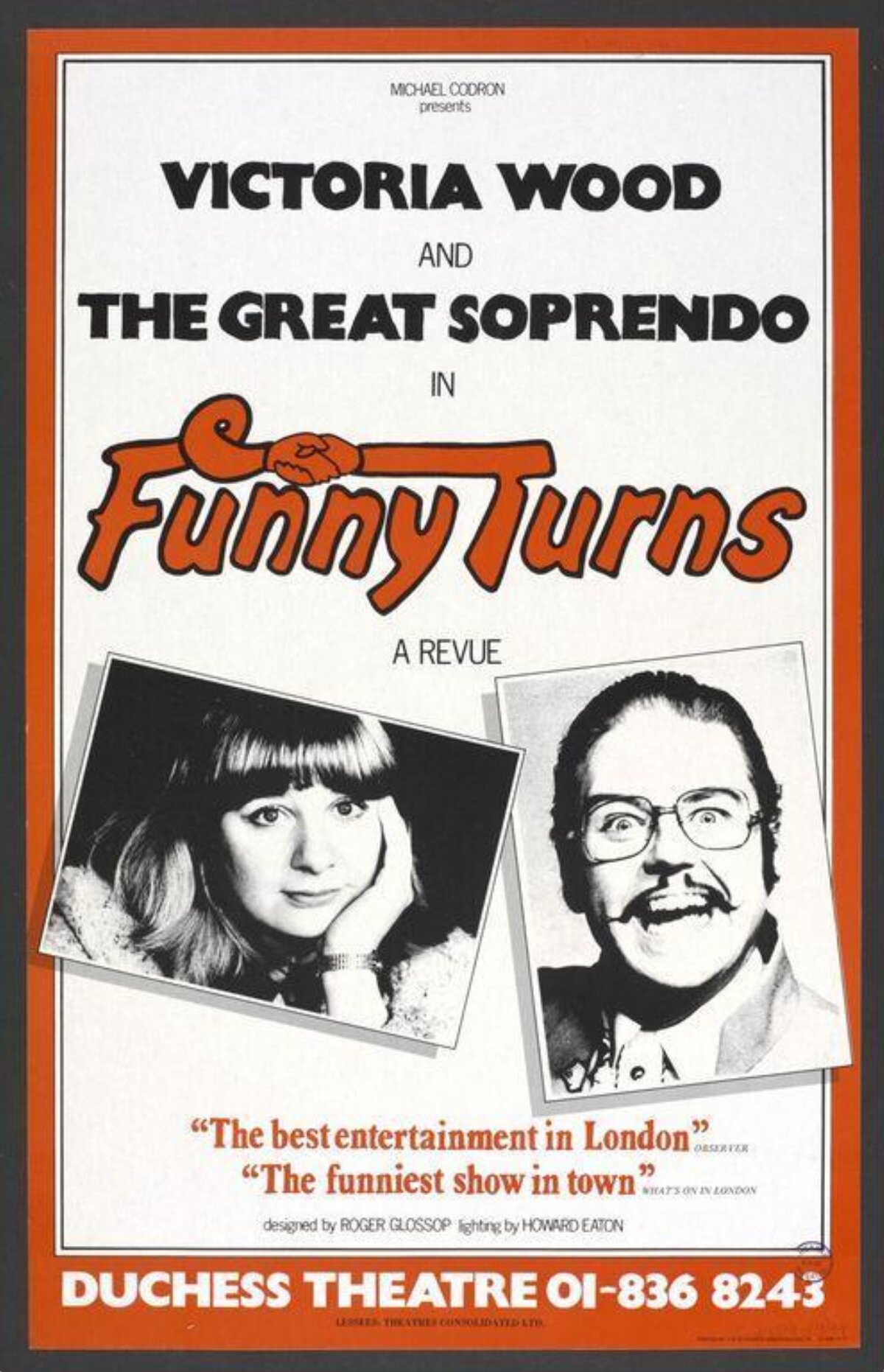 Funny Turns Revue Theatre Poster