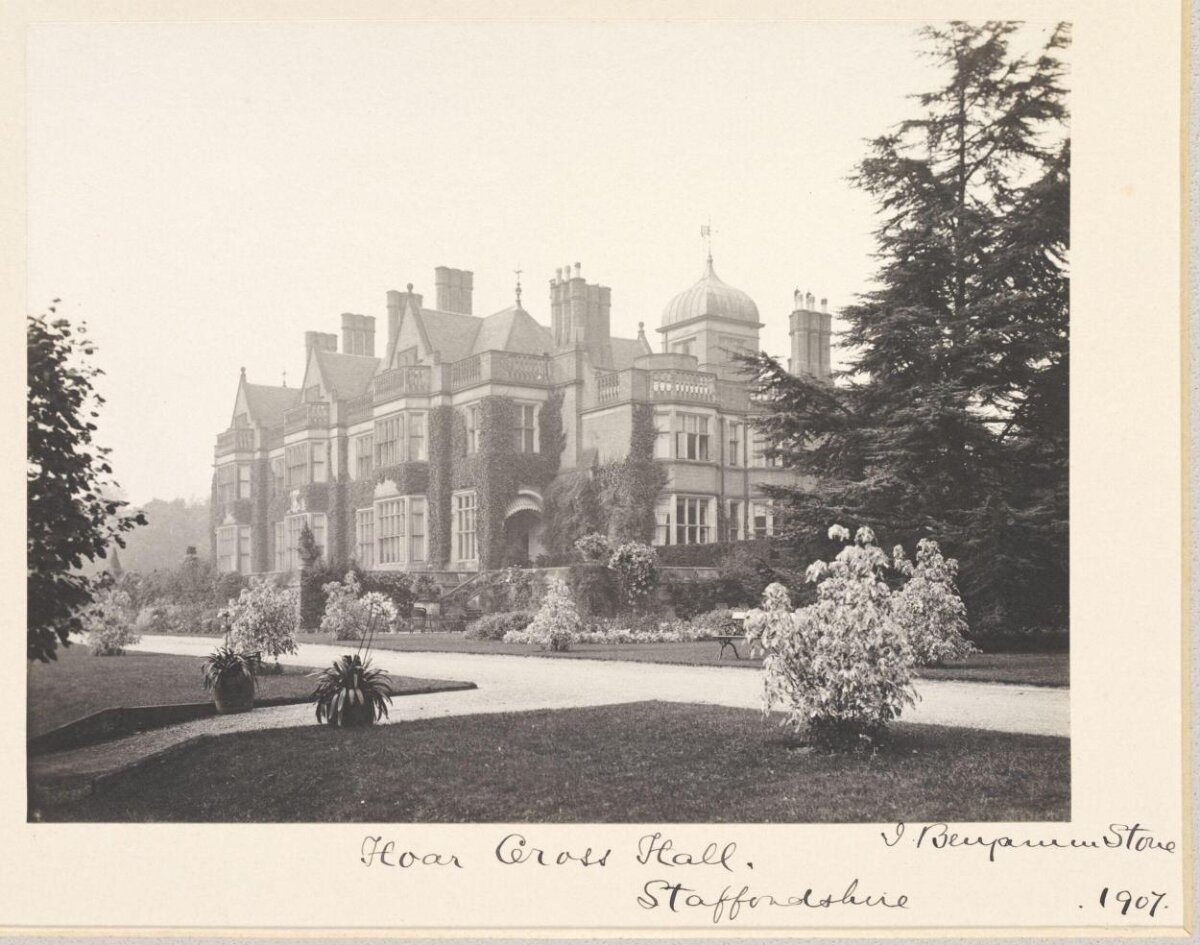 Hoar Cross Hall Staffordshire 1907