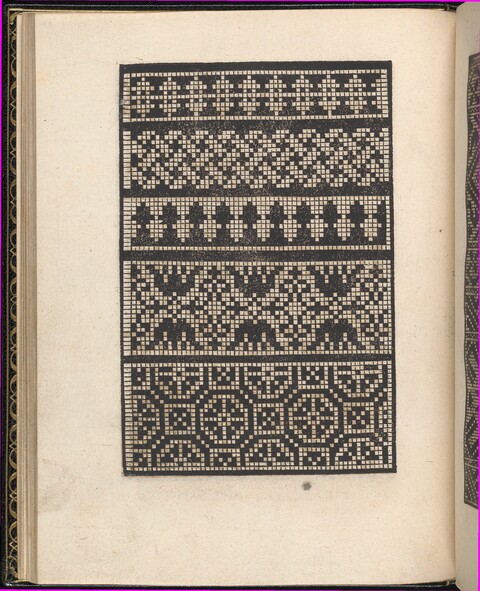 Antique Geometric Cross Stitch Pattern