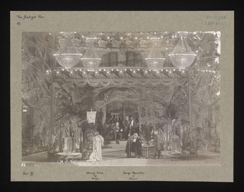 1905 The Prodigal Son Stage Scene