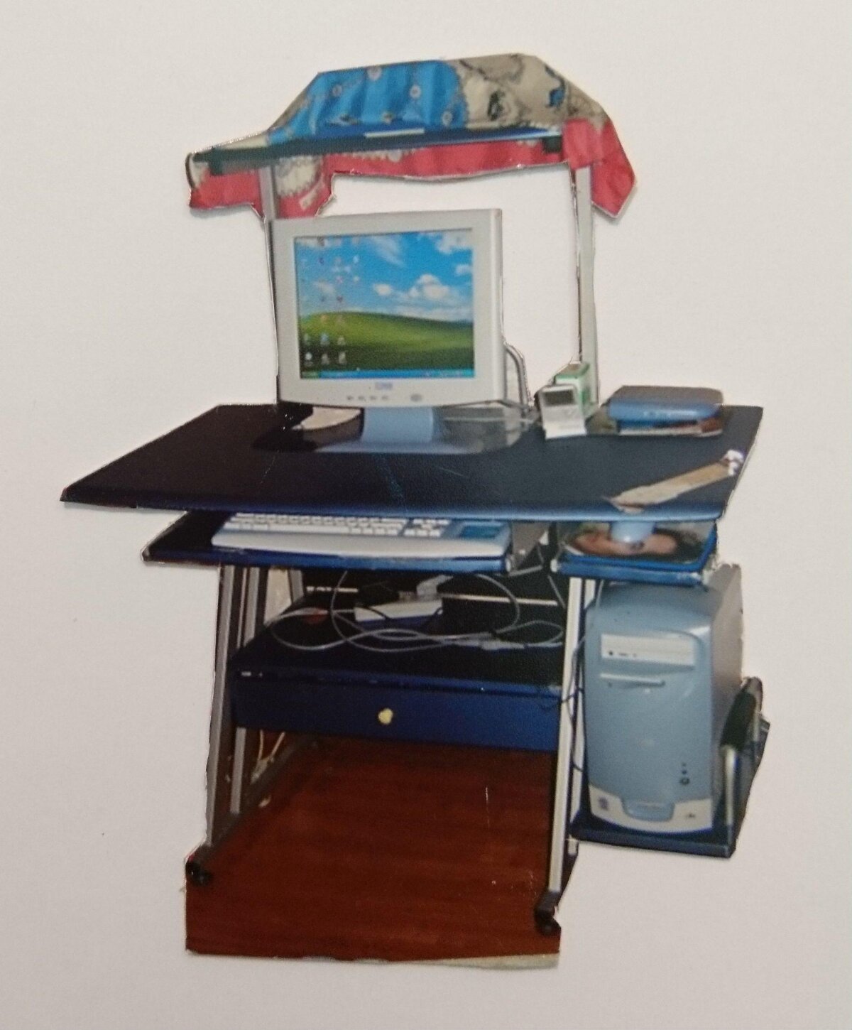 Vintage Windows XP Desktop Computer Setup — Technology