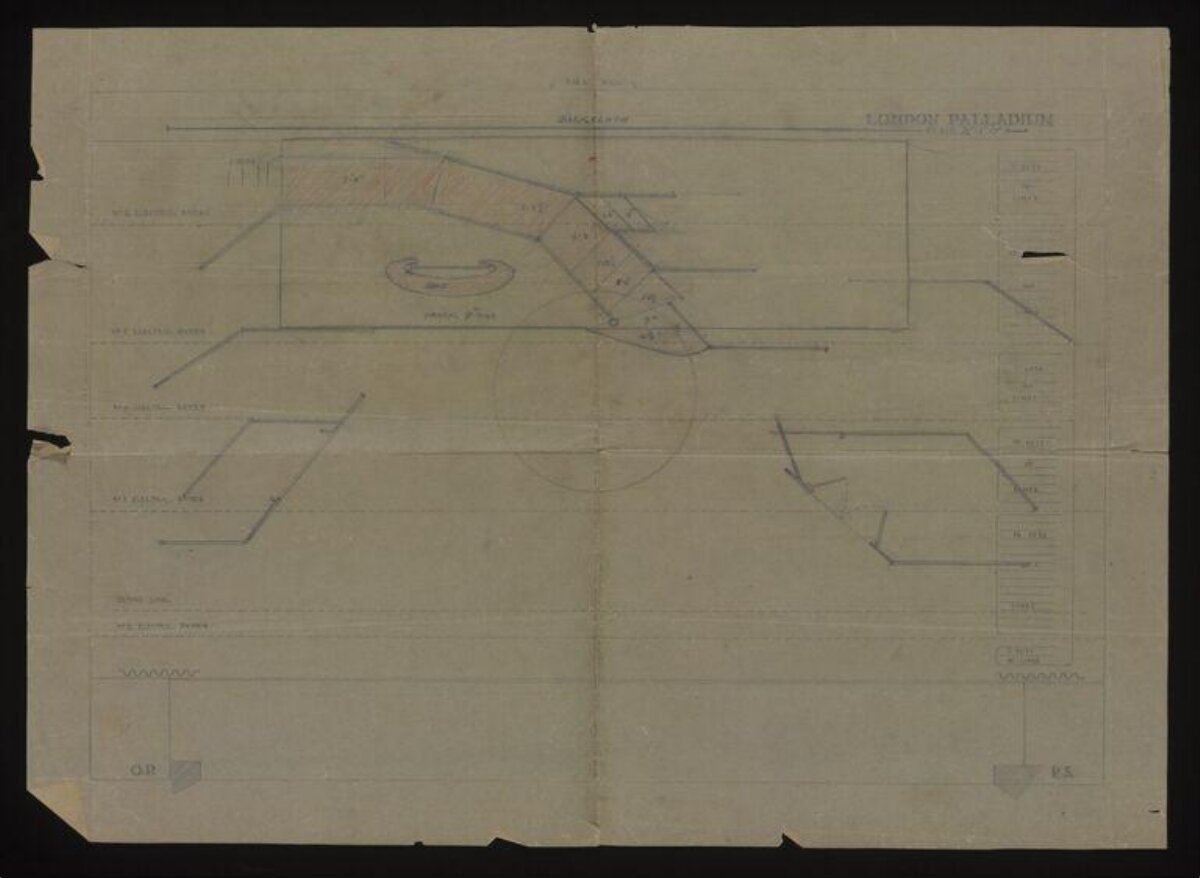 Vintage London Palladium Layout Plan