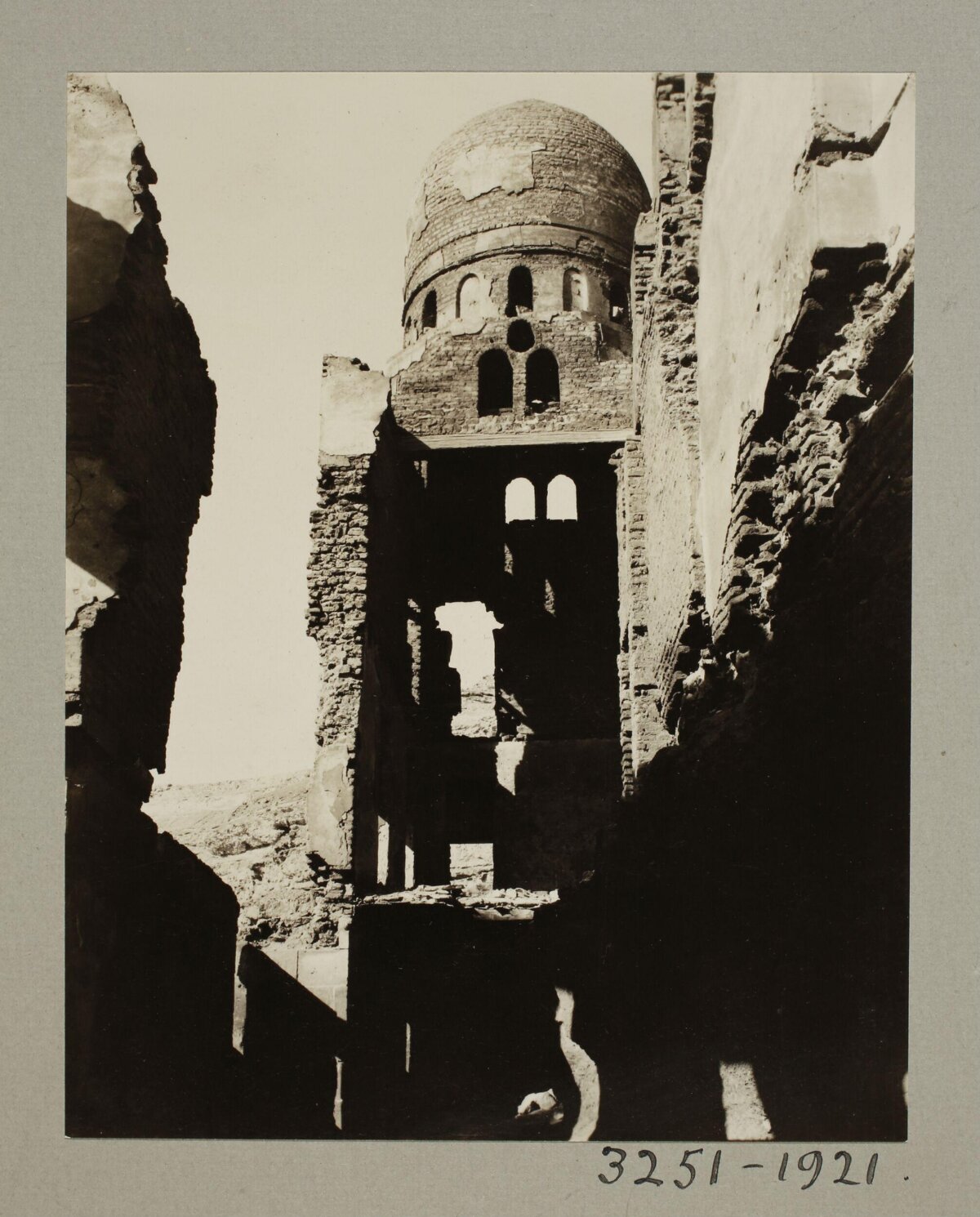 Ruined Domed Historical Building