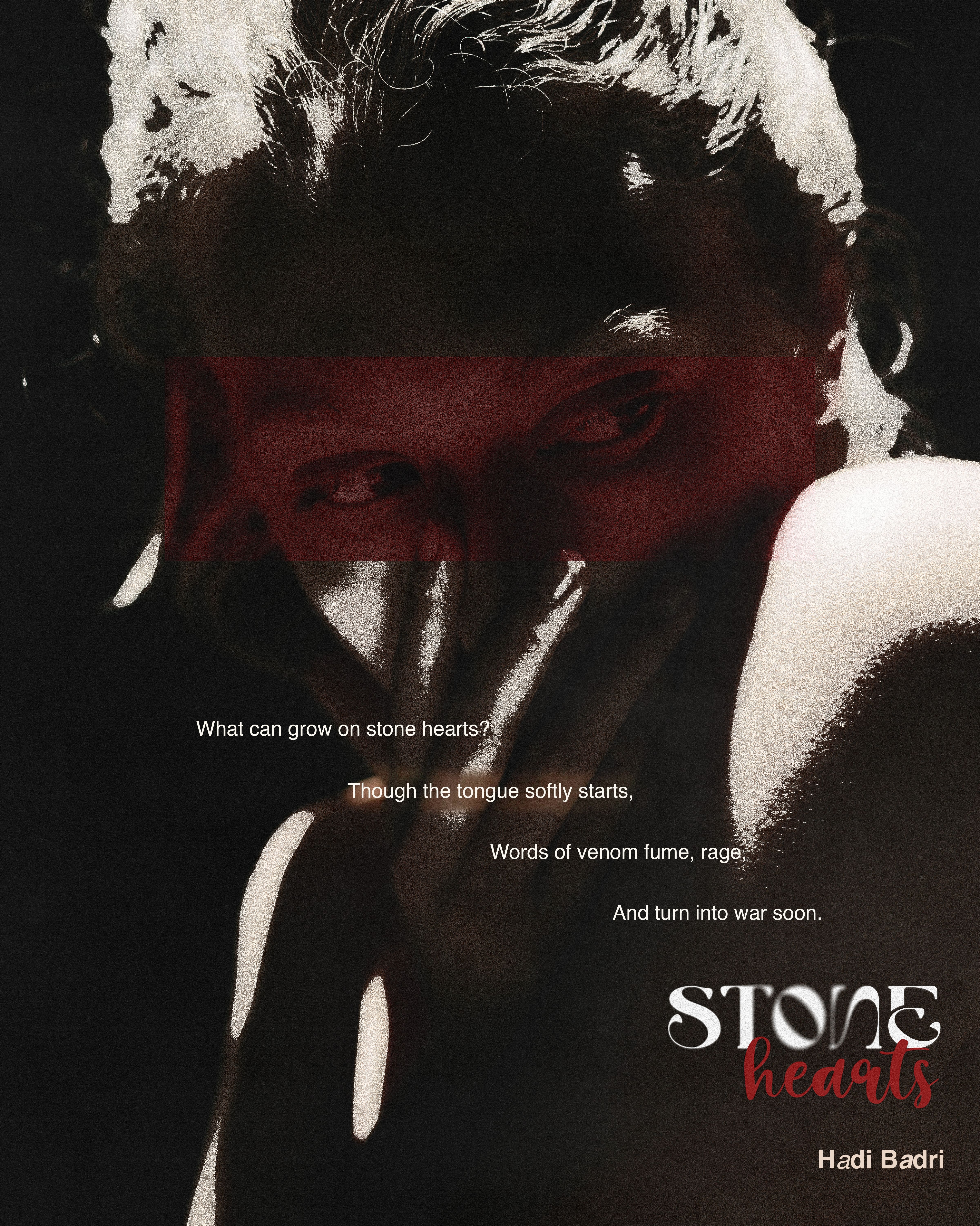 Stone Hearts Poetry Poster