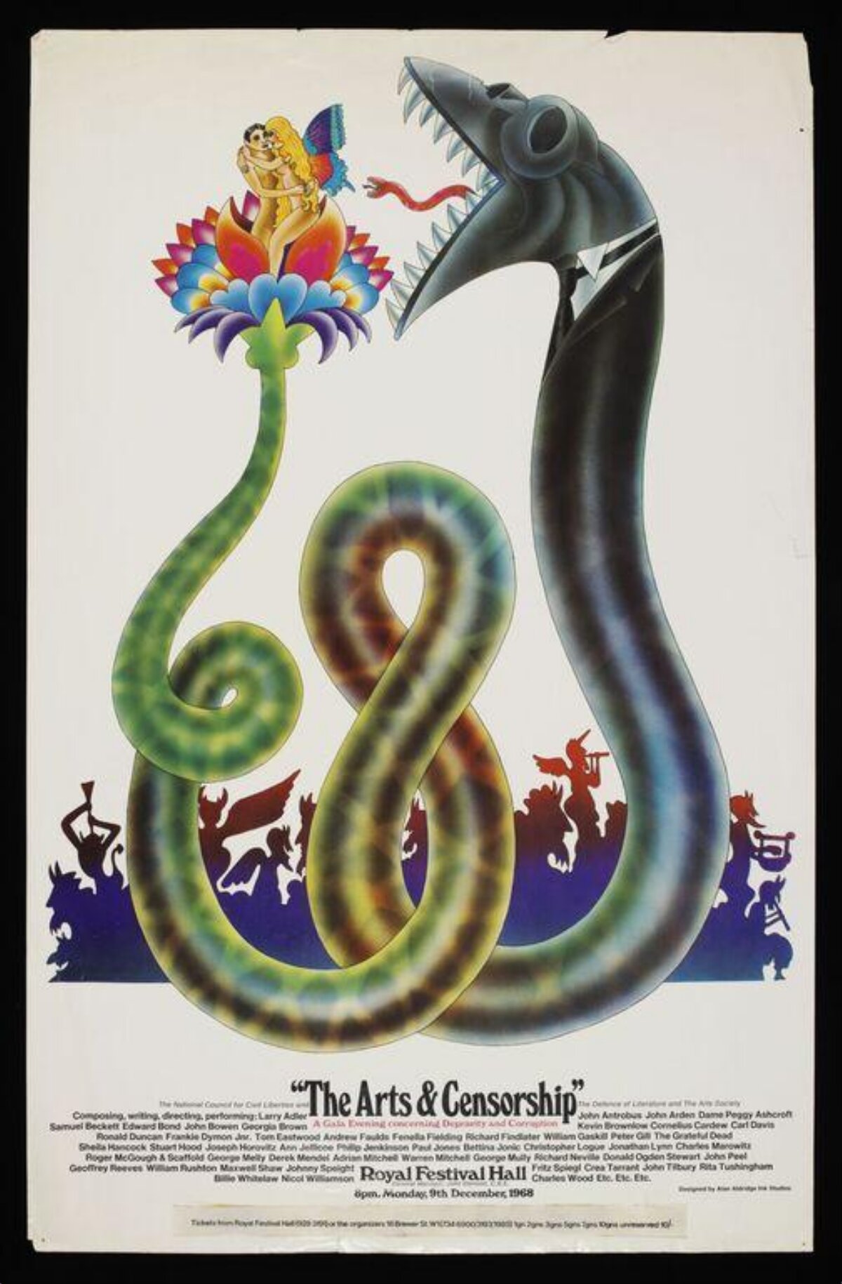 1968 The Arts & Censorship Poster