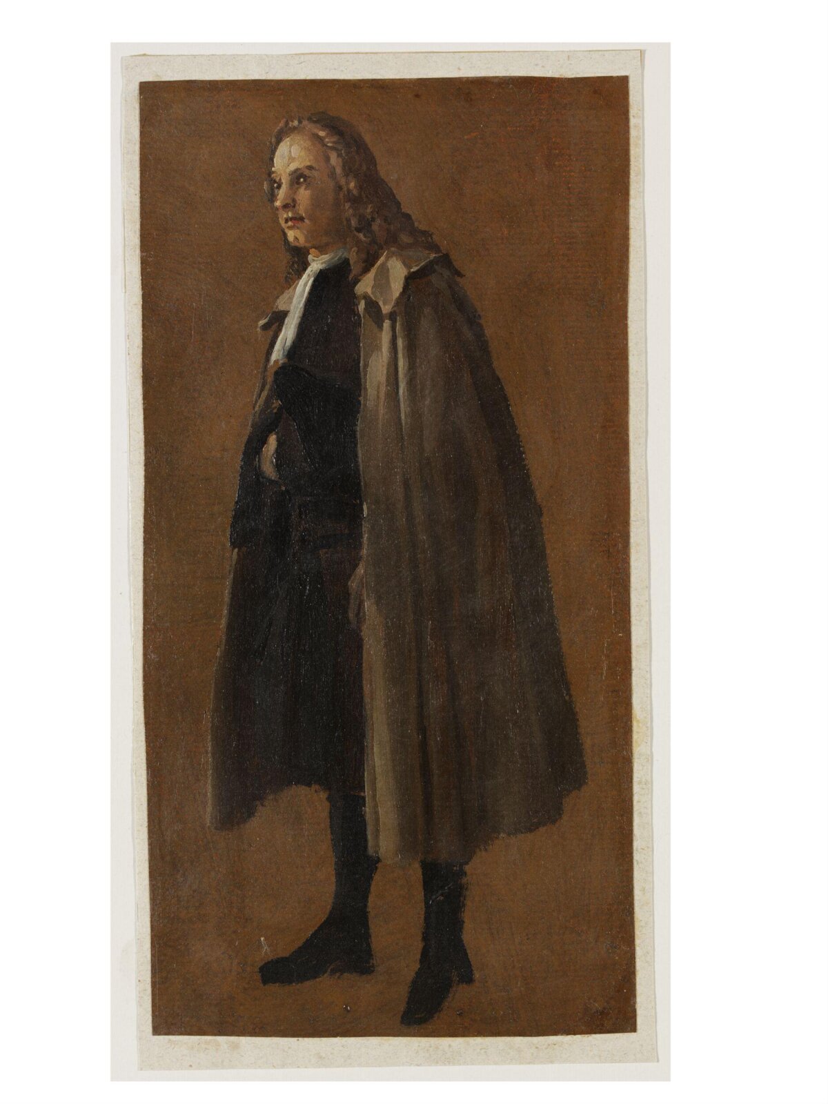 Full-length Portrait of a Man in Cloak