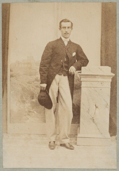 Victorian Gentleman Studio Portrait