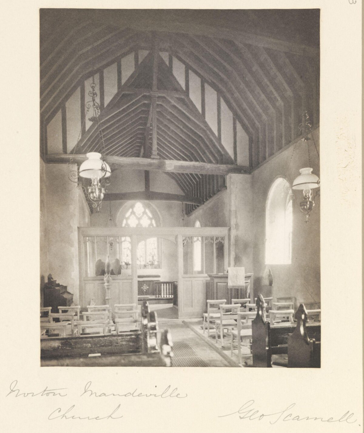 Norton Mandeville Church Interior