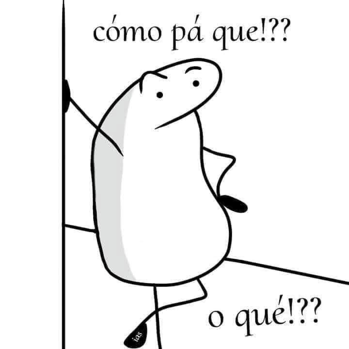 Confused Flork Meme at Door — Stickers