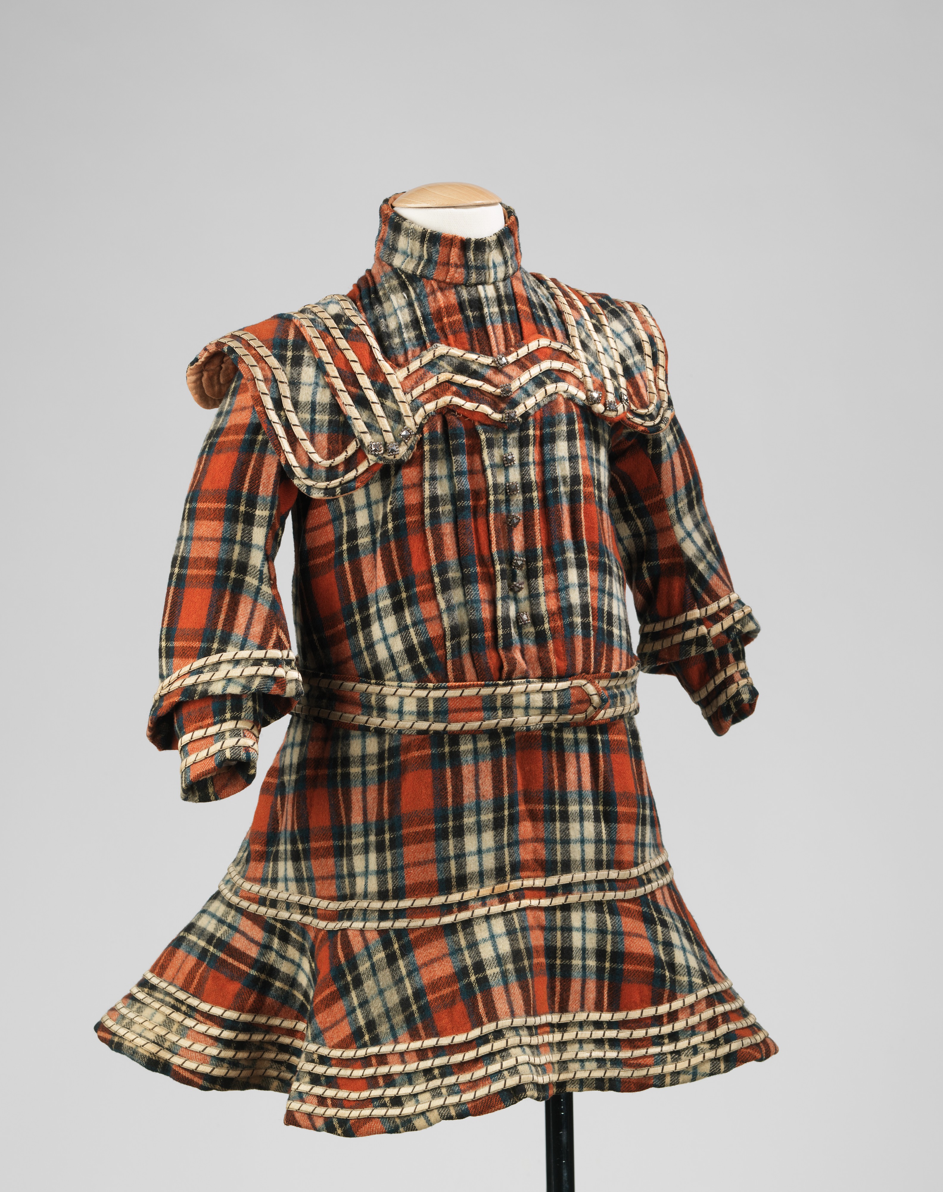 Vintage Plaid Child's Dress