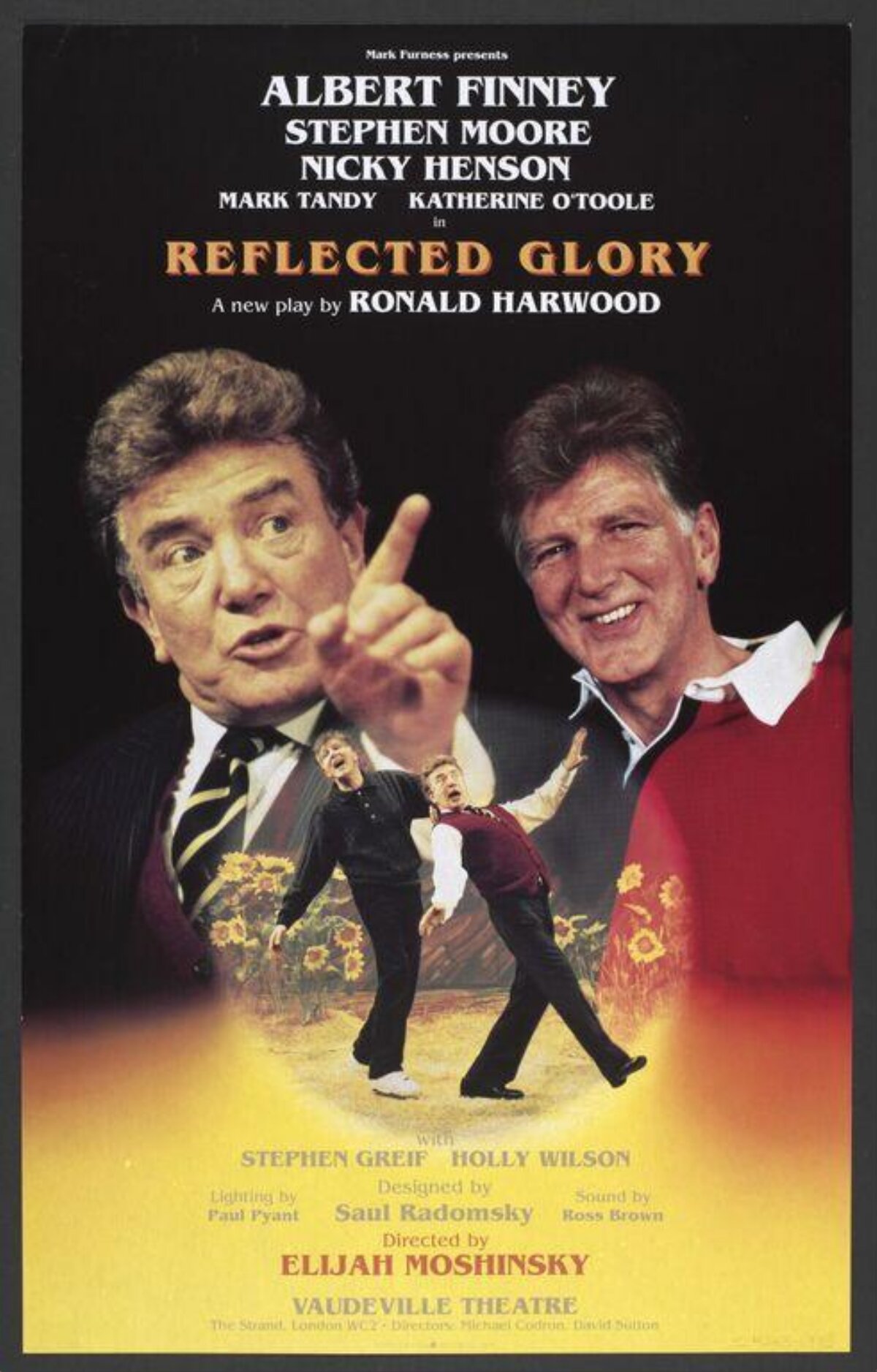 Reflected Glory Stage Play Poster