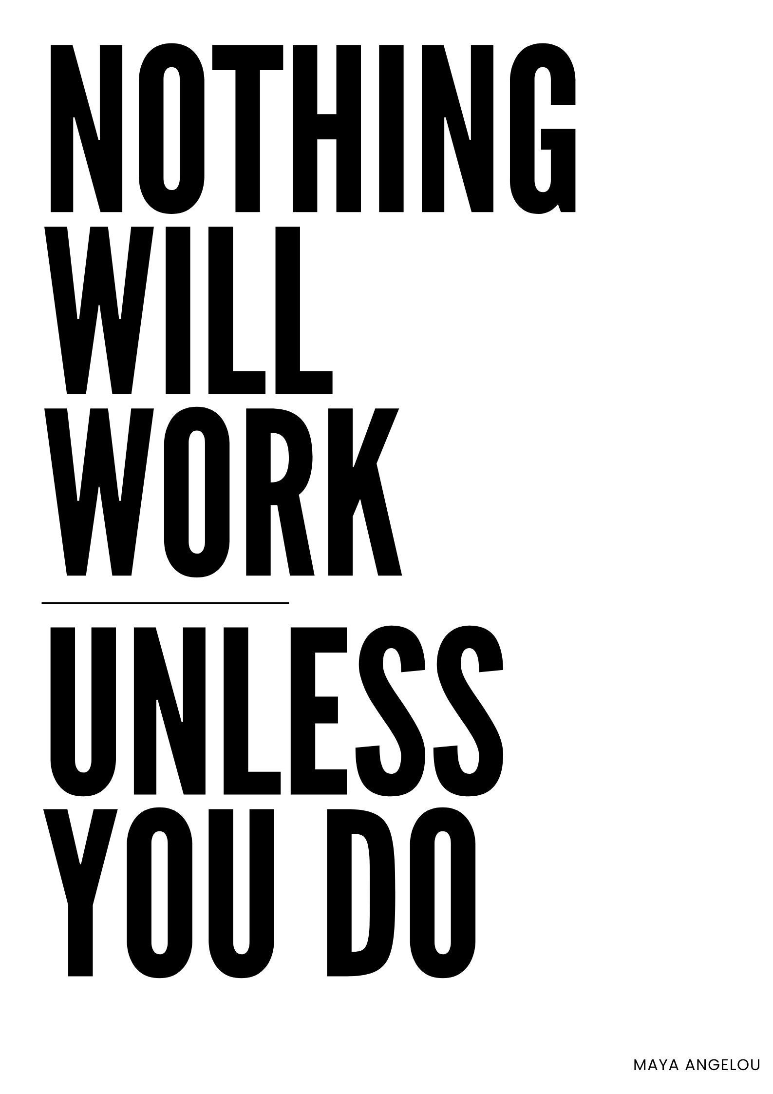 Maya Angelou Motivational Quote