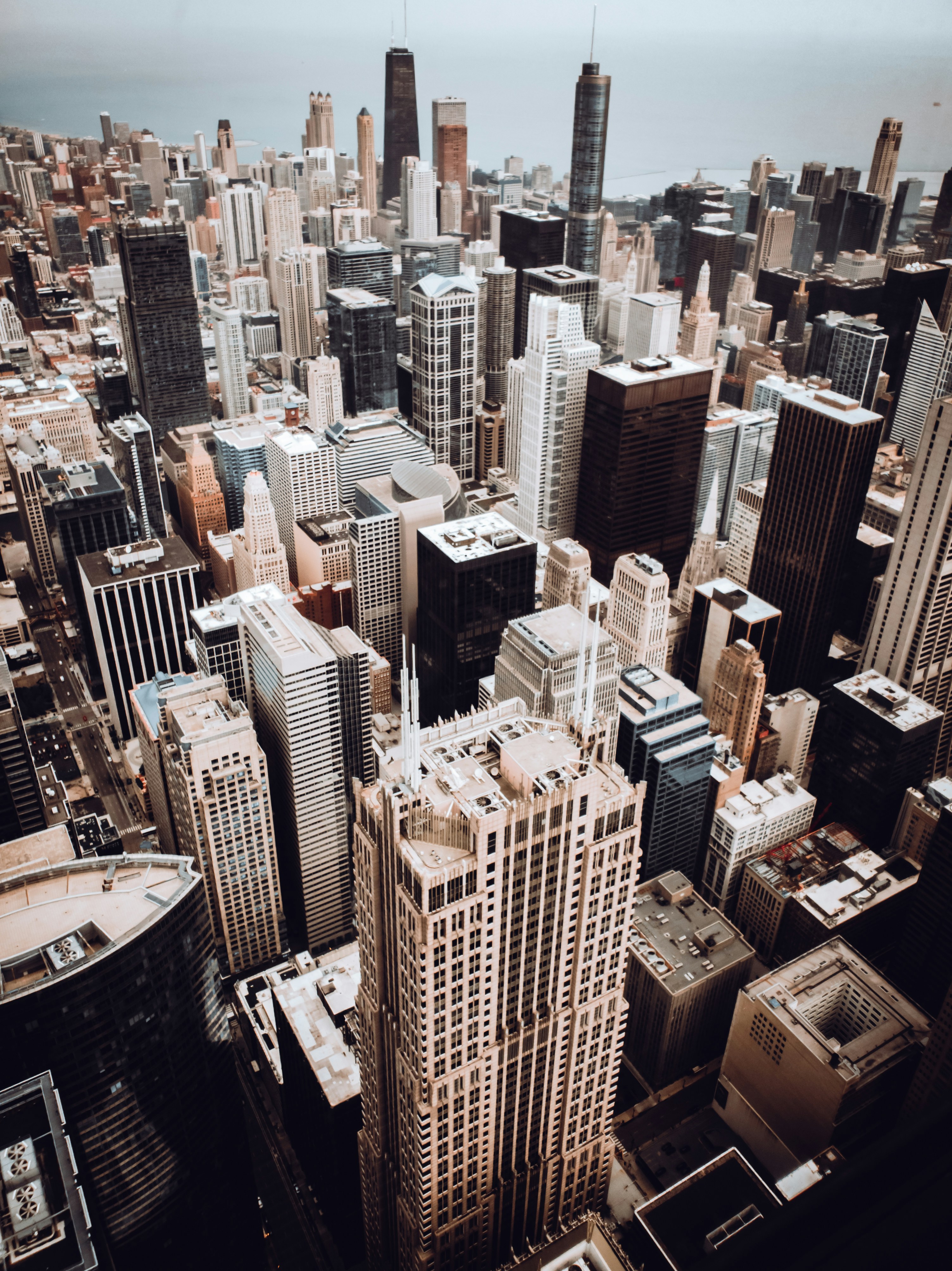 Chicago Downtown Skyscraper Skyline