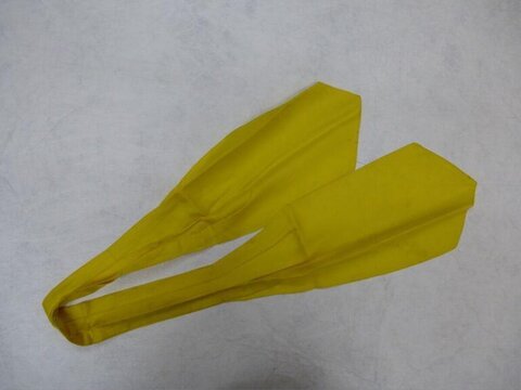 Two Yellow Cloth Straps