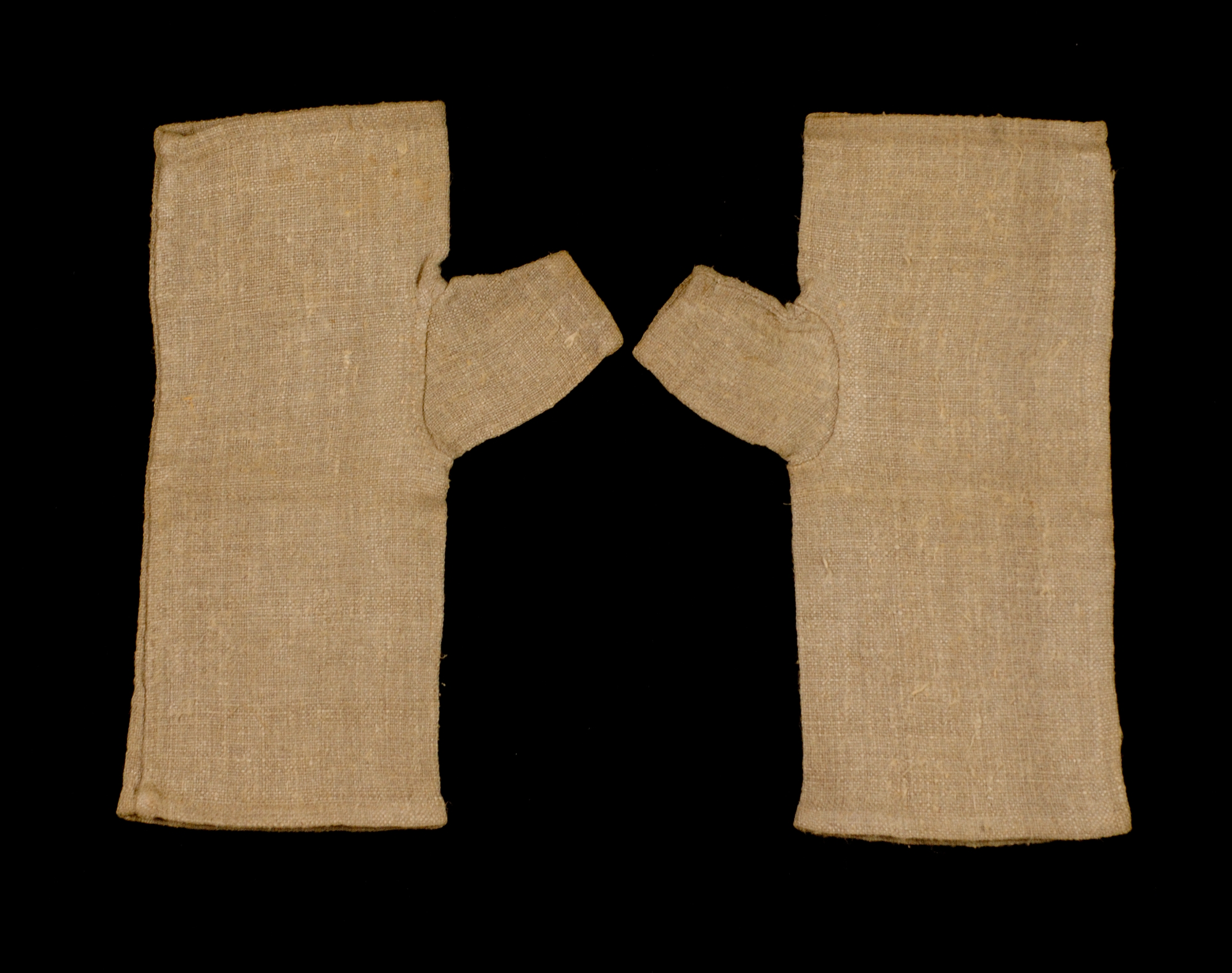 Pair of Linen Hand Coverings