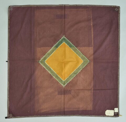 Antique Diamond Patterned Textile