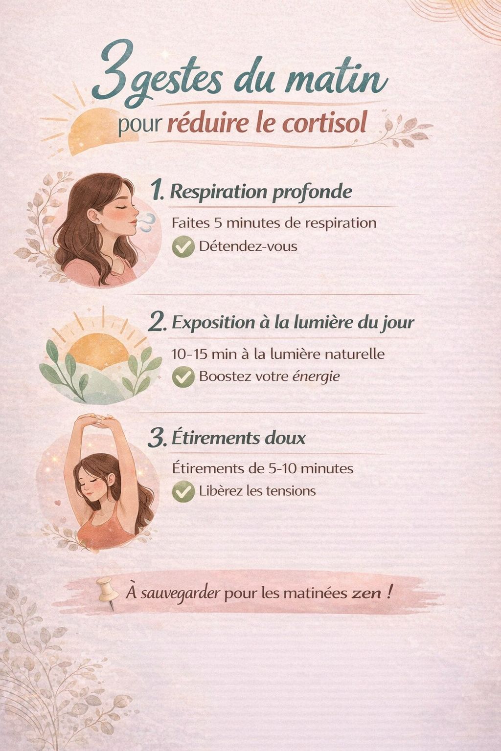 3 Morning Habits to Reduce Cortisol