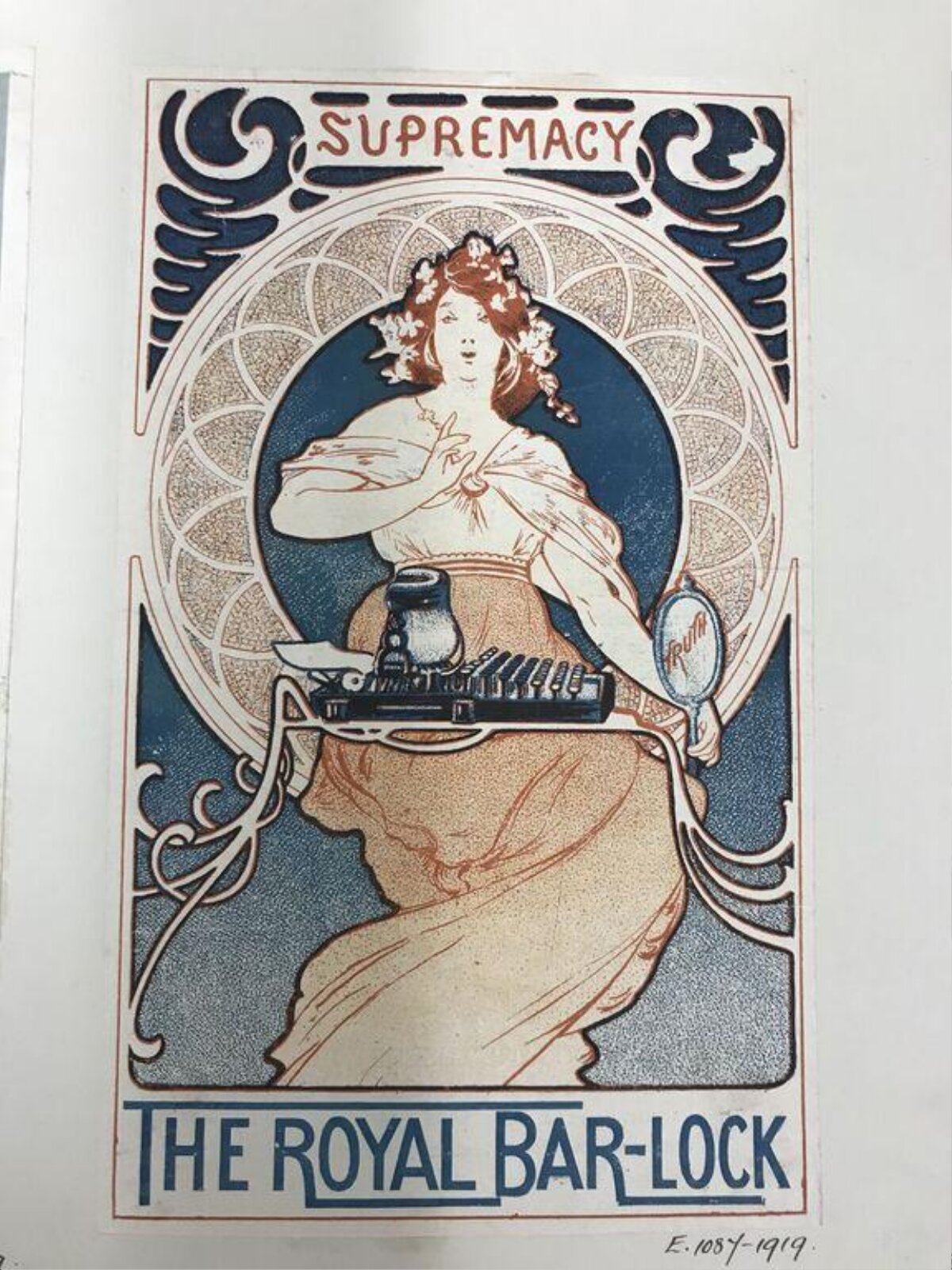 Vintage Royal Bar-Lock Ad Poster