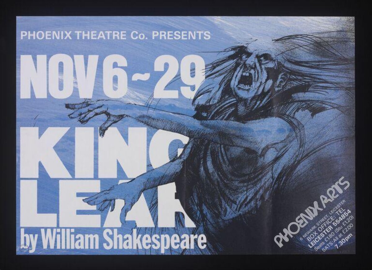 King Lear Theatre Poster