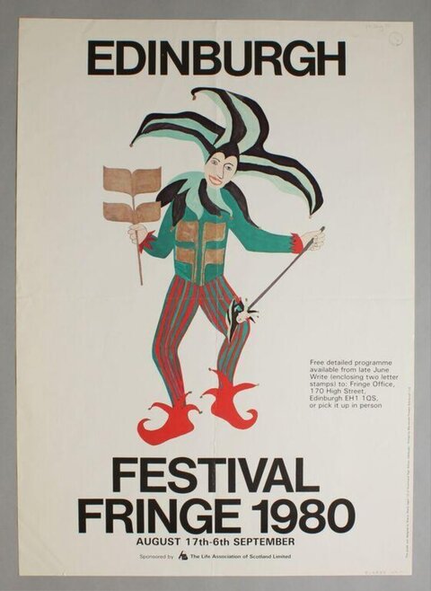 1980 Edinburgh Festival Fringe Poster