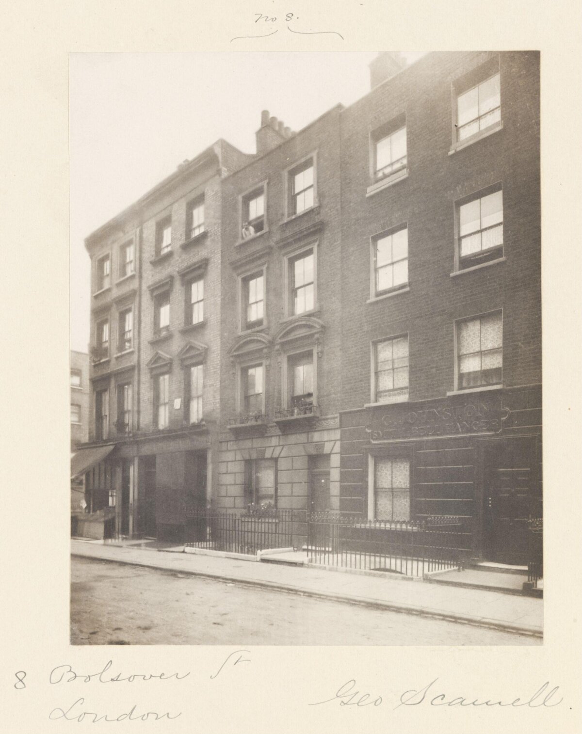 8 Bolsover Street London