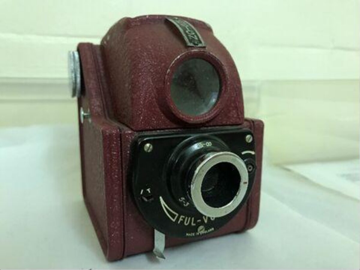 Vintage Red Box Camera