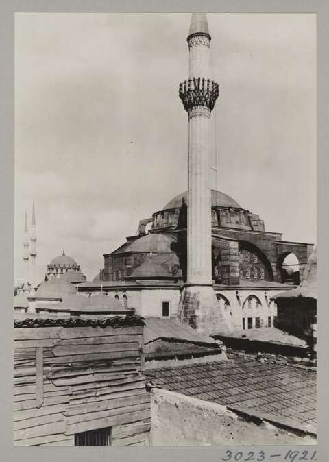 Old Istanbul Mosque View