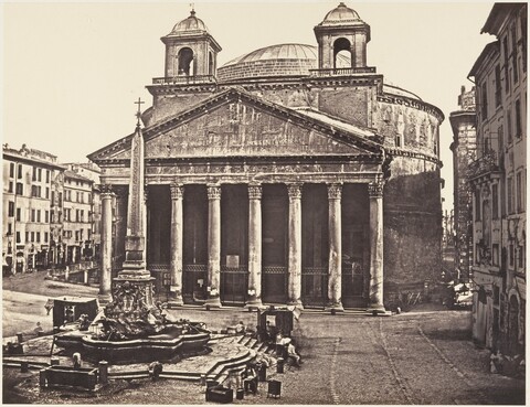 Old View of Rome's Pantheon