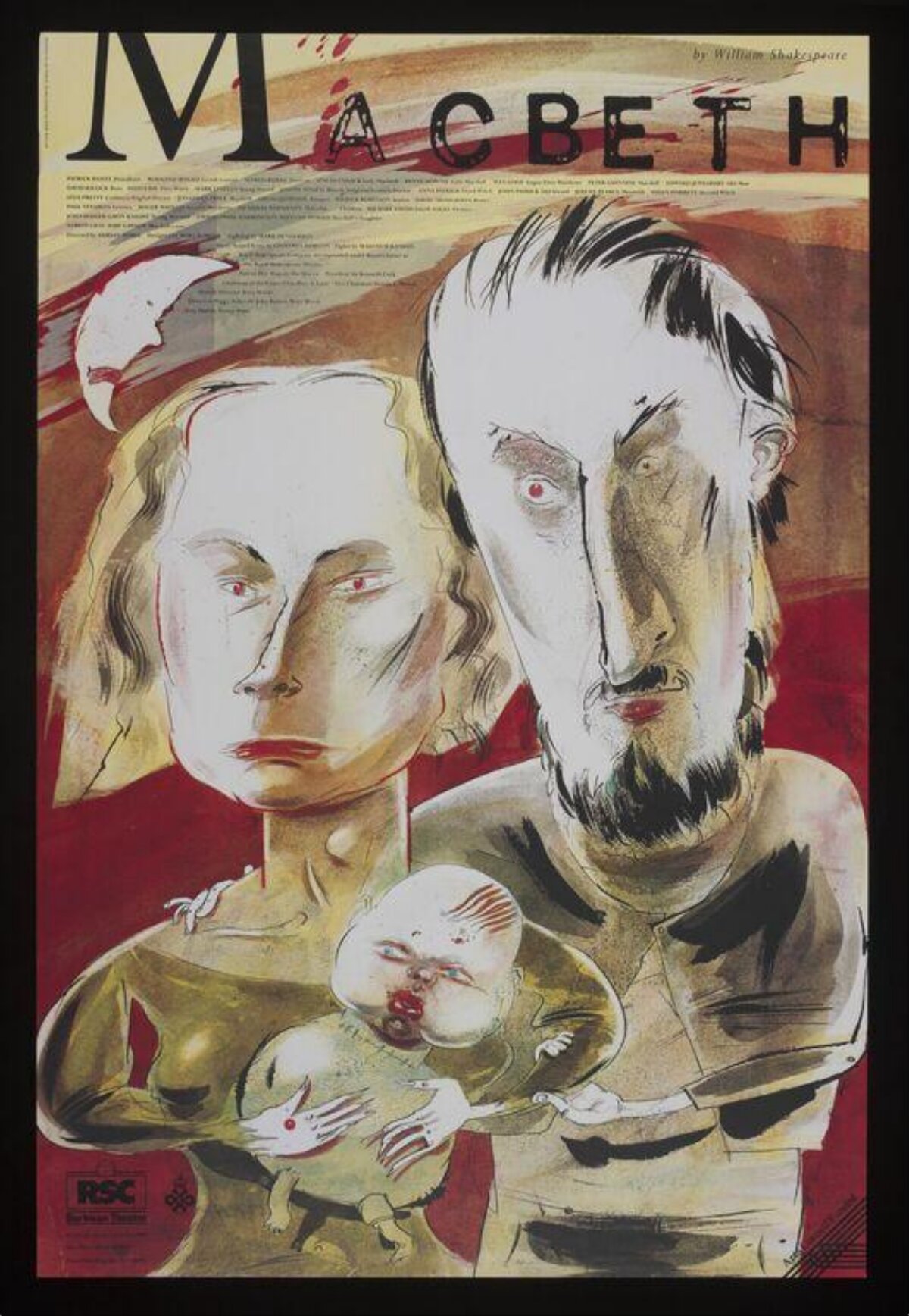 Macbeth Stage Production Poster