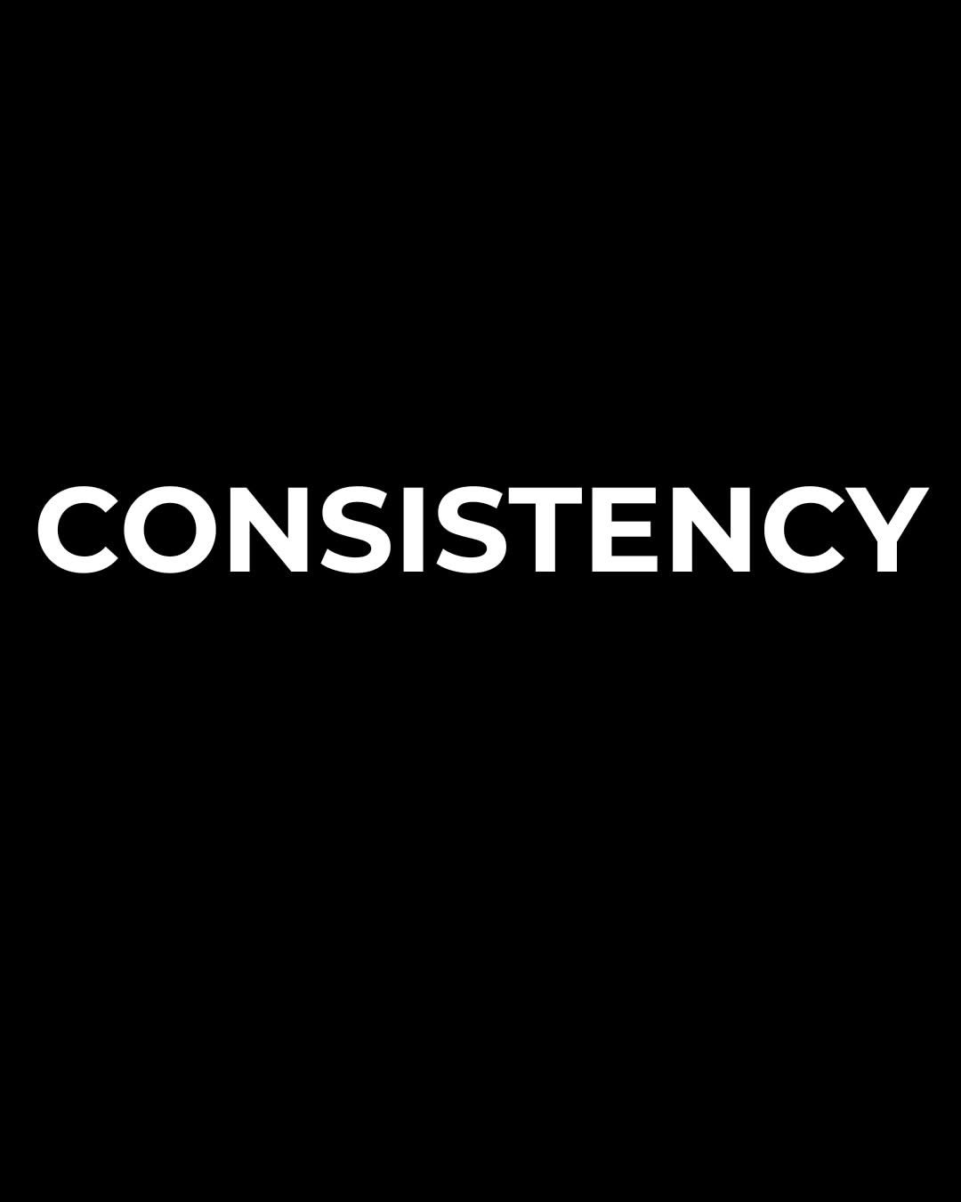 Word Consistency on Black Background
