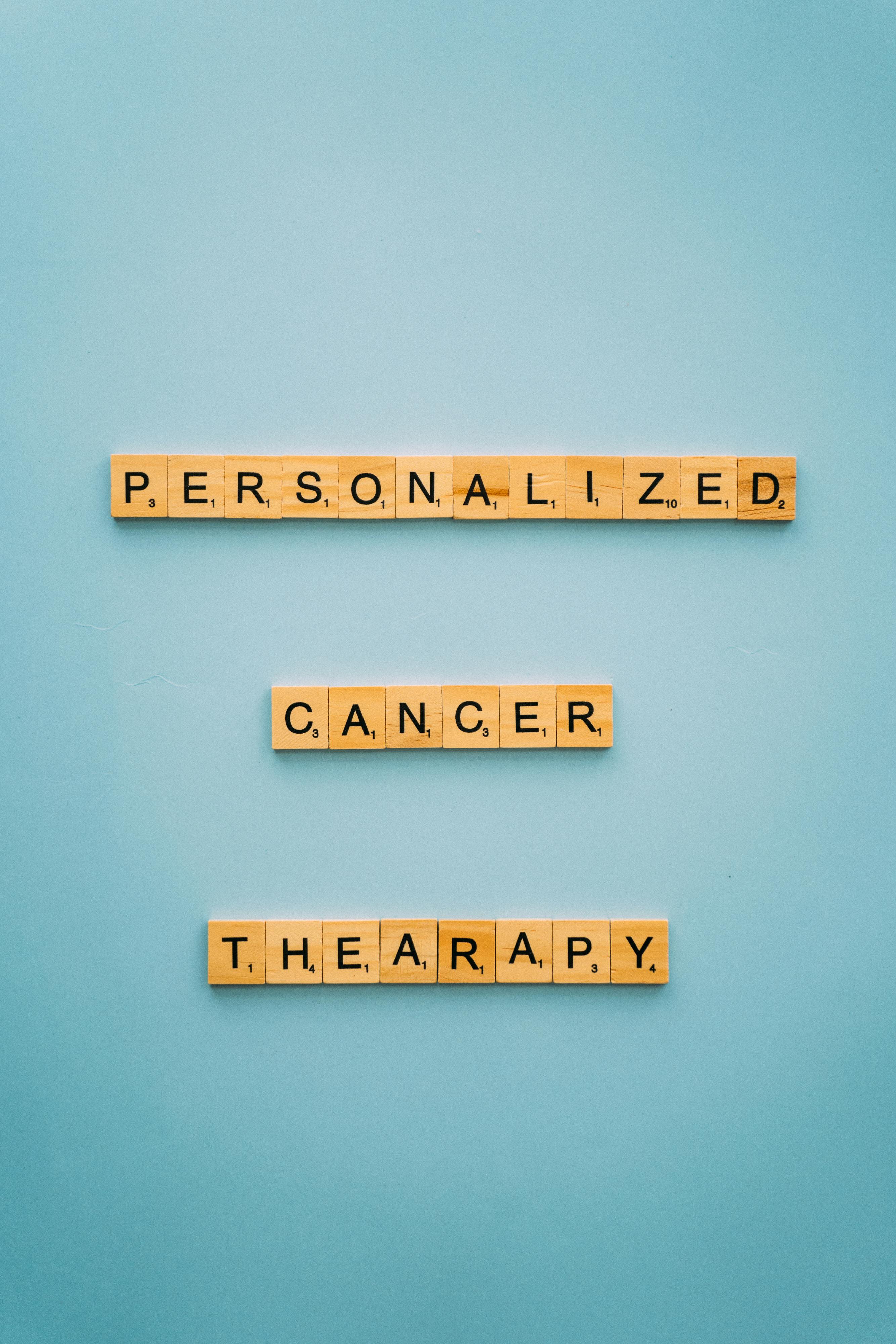Personalized Cancer Therapy in Letter Tiles