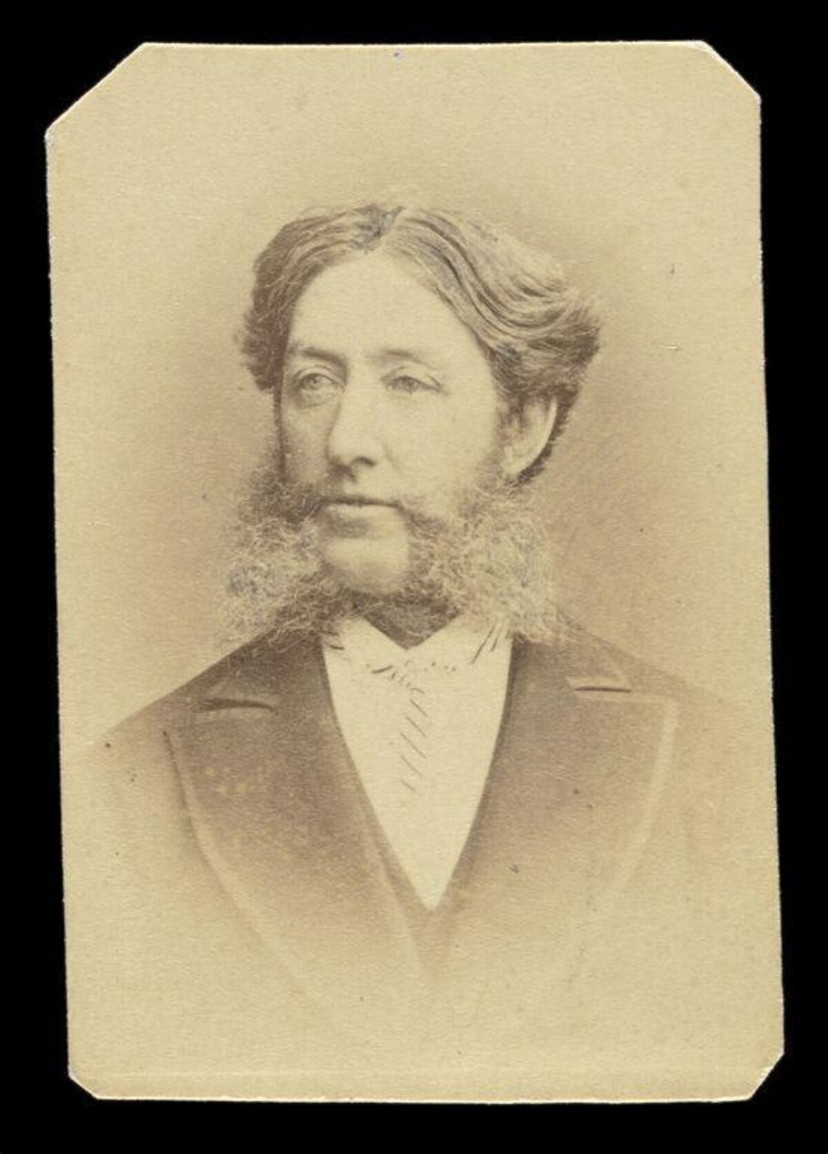 19th Century Portrait of Bearded Man